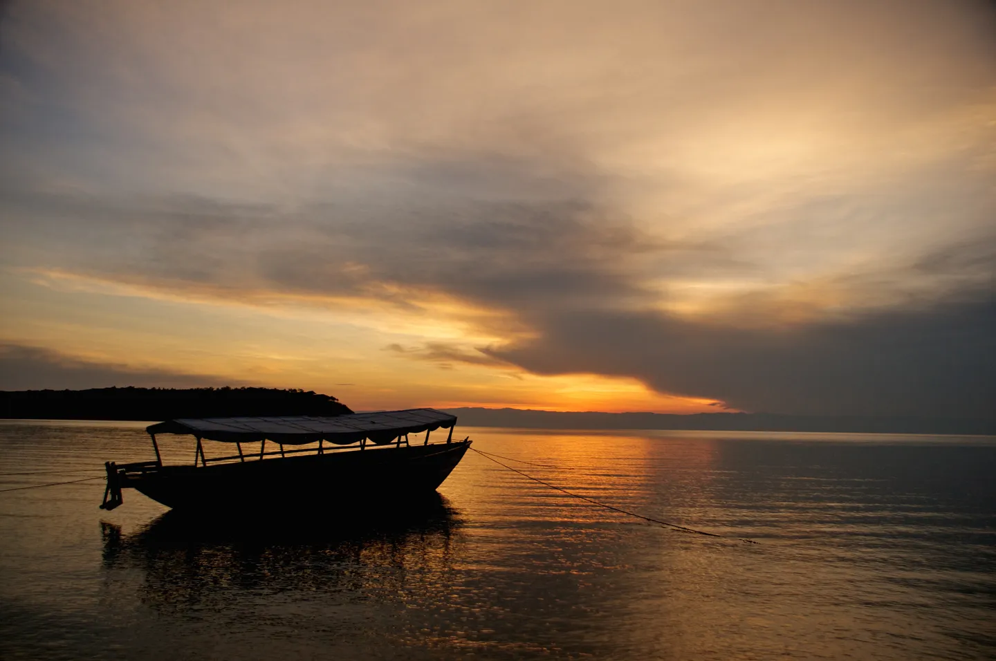Scenic boat trips on Lake Tanganyika at sunset or early morning