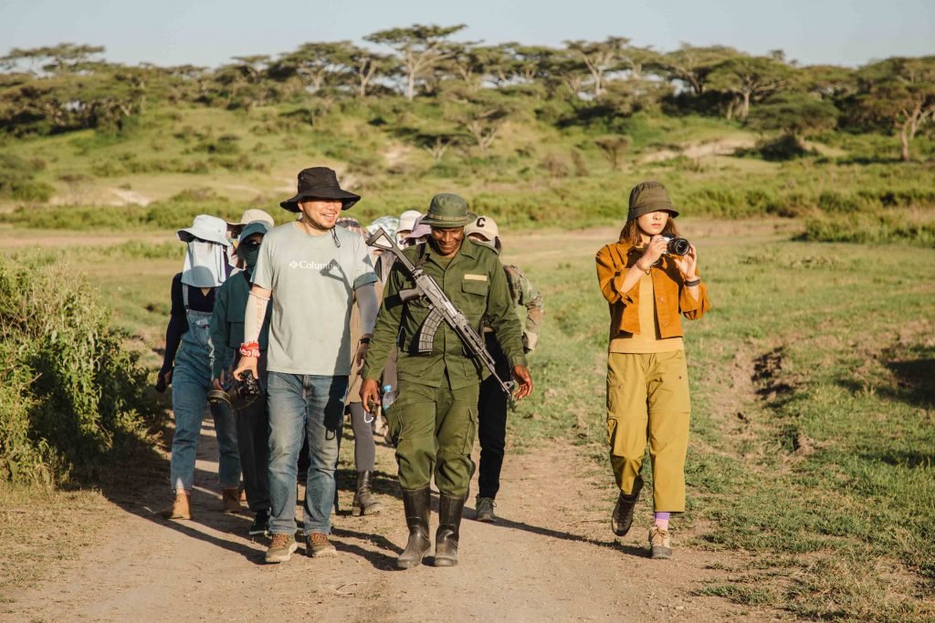 walking safari kenza